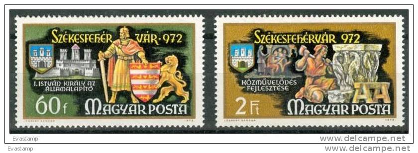 HUNGARY - 1972. Golden Bull Stamps With Year On Right Side MNH! Mi:2783AI,2786AI - Varietà & Curiosità