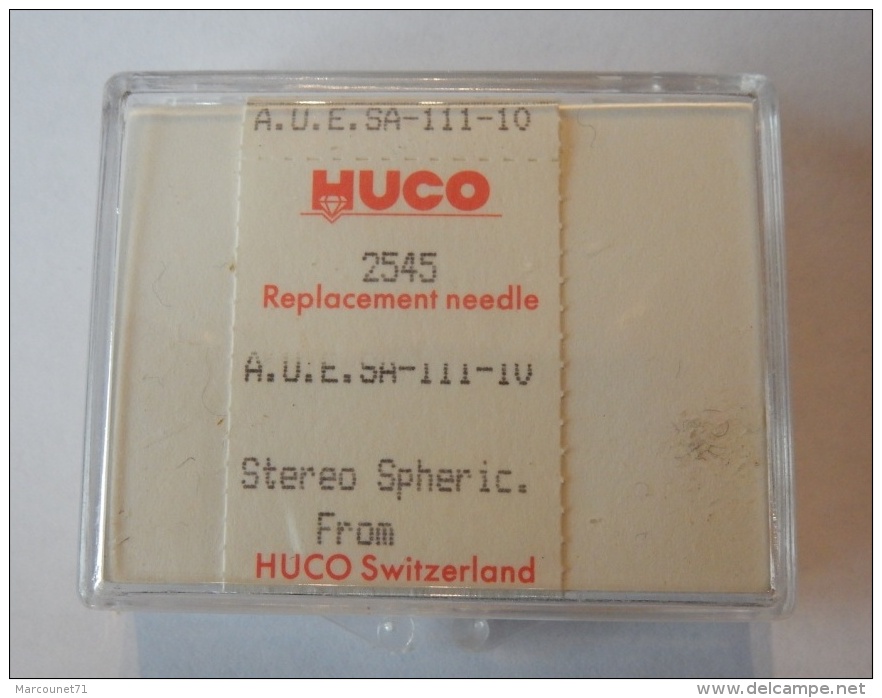 HUCO DIAMANT STEREO SPHERIC NEUF EN BOITE REFERENCE 2545 A.U.E.SA-111-10  TOURNE DISQUE CHAINE HIFI - Accessoires, Pochettes & Cartons