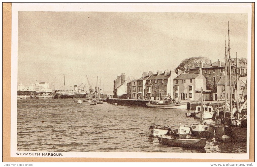 CPA Enveloppe de 6 cartes anciennes  de Weymouth