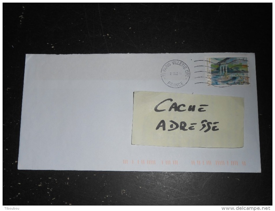 PARIS  VILLETTE CPC - FLAMME MUETTE SUR TP GRECE - PAS DE TAXE - Storia Postale