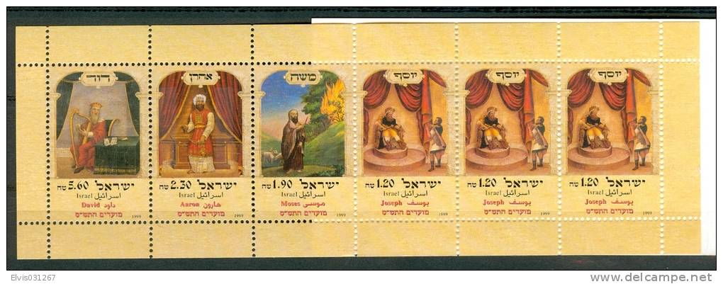 Israel BOOKLET - 1999, Michel/Philex Nr. : 1528-1531, - MNH - Mint Condition - Booklets
