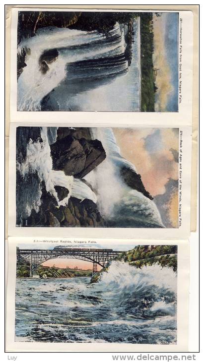 NIAGARA FALLS, Souvenir Folder, Carnet,  30 Different Views, Carte Systeme Unused - Autres & Non Classés