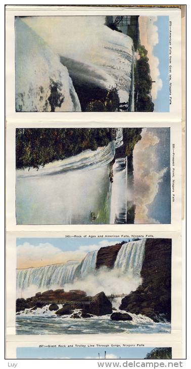 NIAGARA FALLS, Souvenir Folder, Carnet,  30 Different Views, Carte Systeme Unused - Other & Unclassified