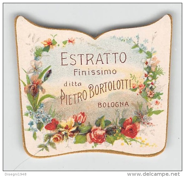 04866 "DITTA PIETRO BORTOLOTTI - BOLOGNA - ESTRATTO FINISSIMO" ETICHETTA ORIGINALE PER COSMESI. - Etichette