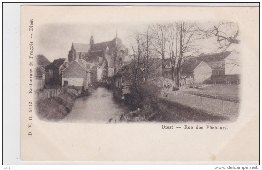 Diest - La Rue De Pecheurs - Diest