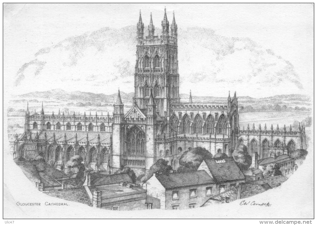 - GLOUCESTER - CATHEDRAL - Scan Verso - - Gloucester