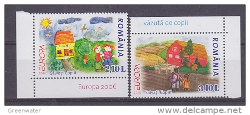 Europa Cept 2006 Romania 2v  ** Mnh (27252) - 2006