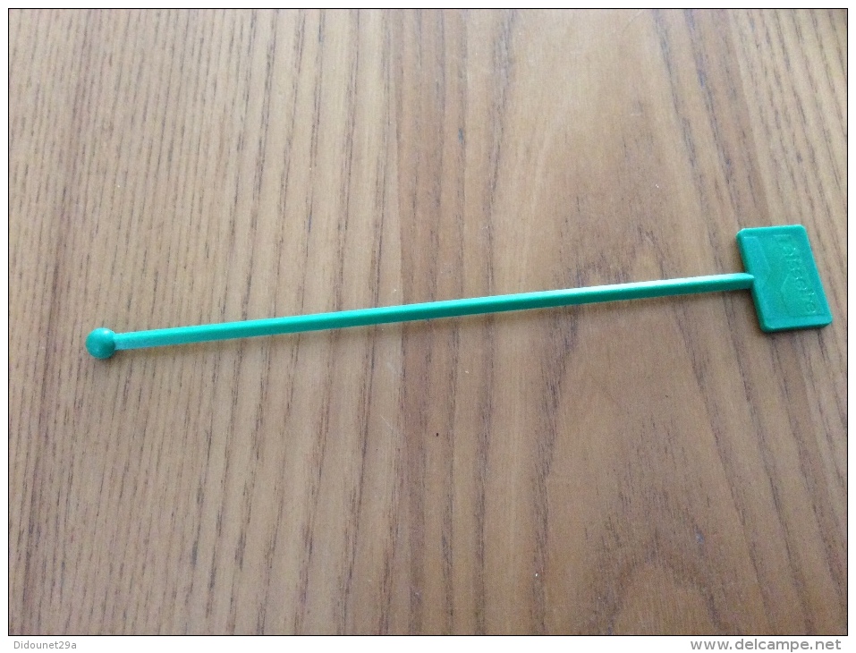 Touilleur "Teisseire" (vert) Type 2 - Swizzle Sticks