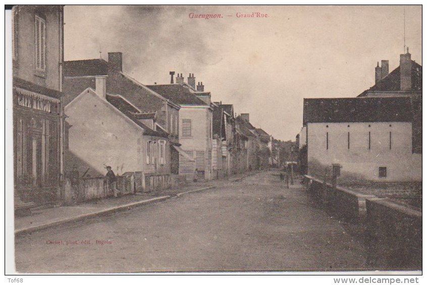Gueugnon Grand Rue 1911 - Gueugnon