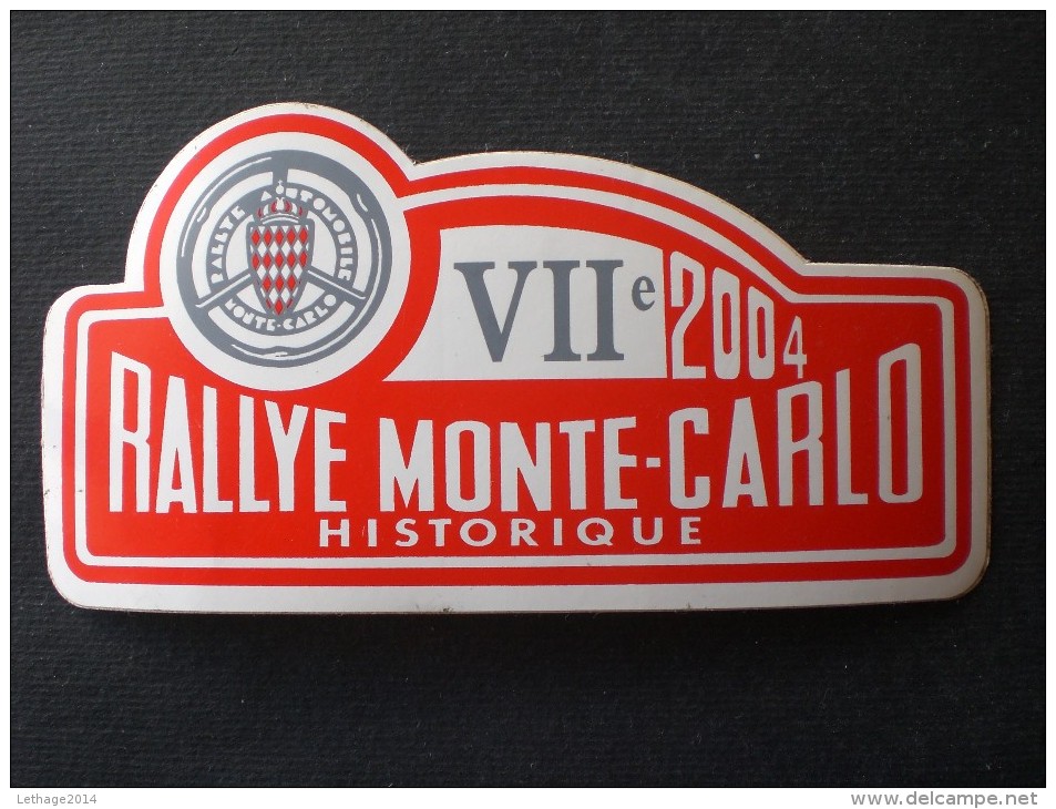 RALLY MONTE CARLO 2004 STORICO VII ADESIVO - Habillement, Souvenirs & Autres