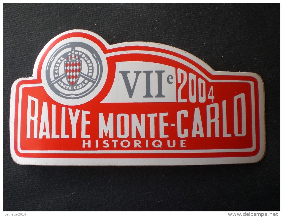 RALLY MONTE CARLO 2004 STORICO VII ADESIVO - Kleding, Souvenirs & Andere