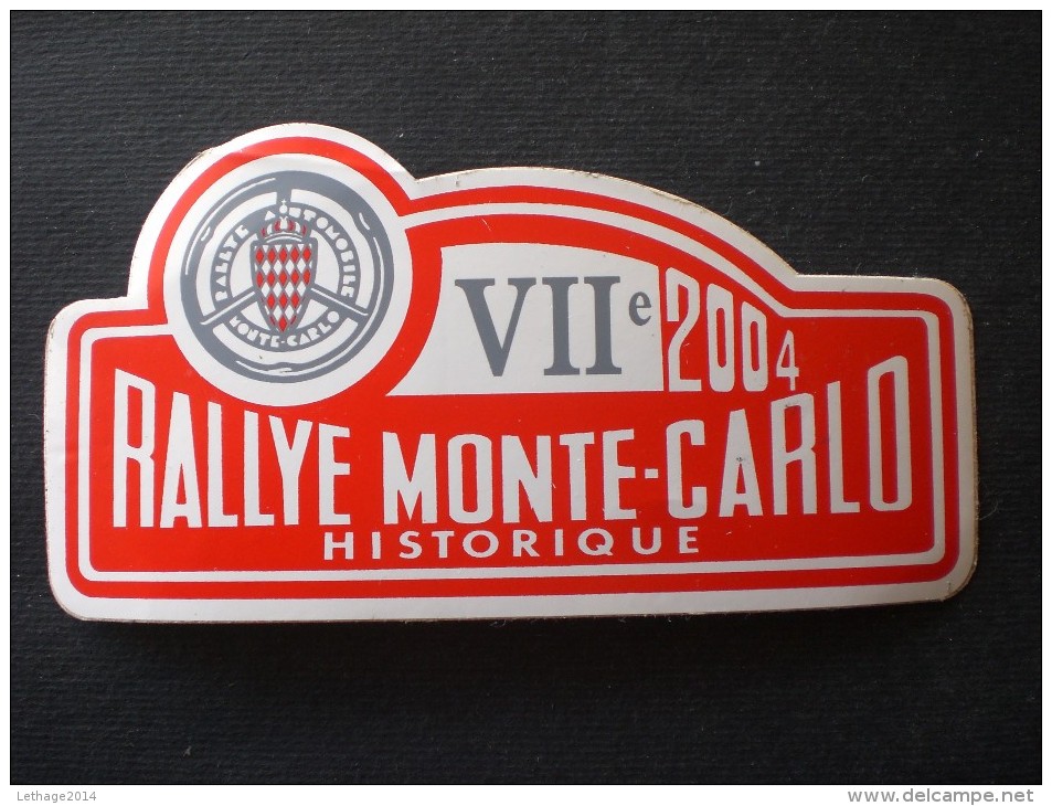 RALLY MONTE CARLO 2004 STORICO VII ADESIVO - Kleding, Souvenirs & Andere