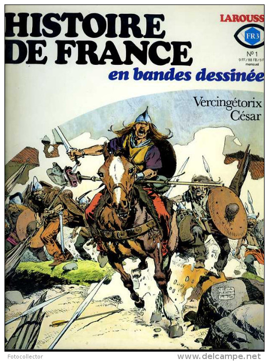 Histoire De France En BD (complet) Par Battaglia,Bielsa,Buzzelli,Coelho,Forton, Manara,Musquera,Poïvet,Raphael,Rivera - Paquete De Libros