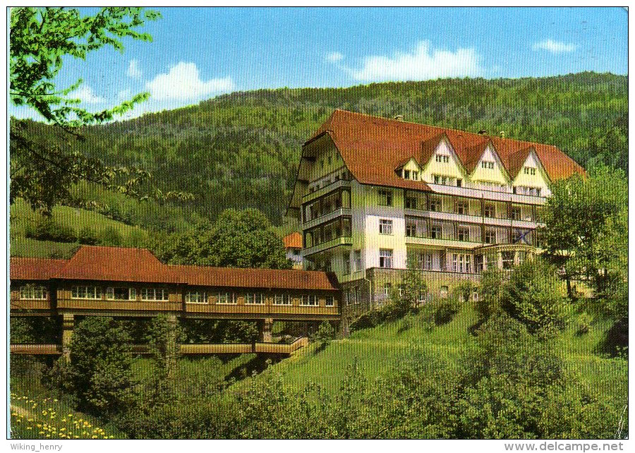 Glottertal - Sanatorium Und Kurhaus Glotterbad - Glottertal