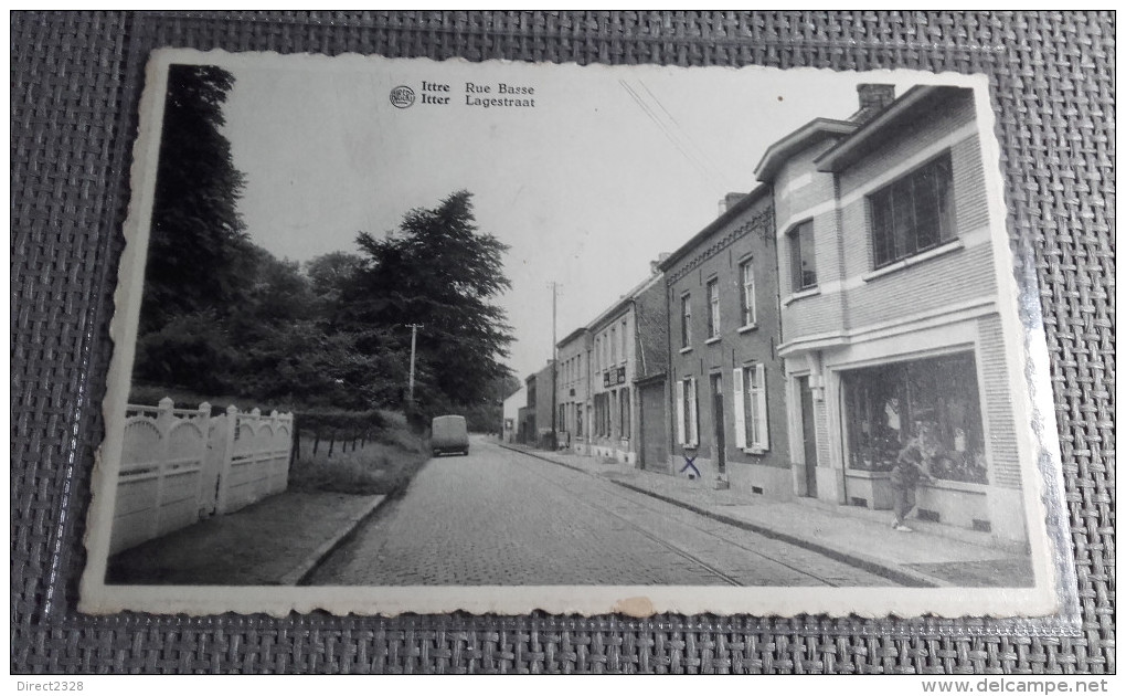 Ittre. Itter .- Rue Basse -Lagestraat. - 1964. - Ittre