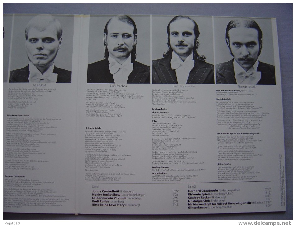 Vinyle---UDO LINDENBERG : Ball Pompös (LP 1975) - Autres - Musique Allemande
