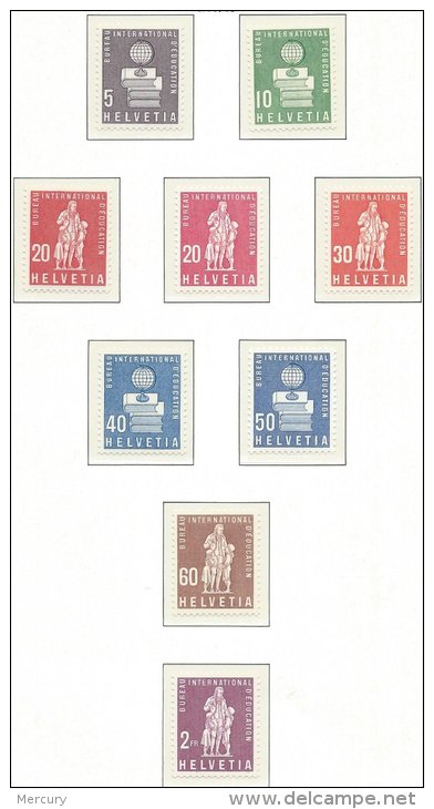 SUISSE - Lot de services neufs et oblitérés de 1955/94 - 26 scans