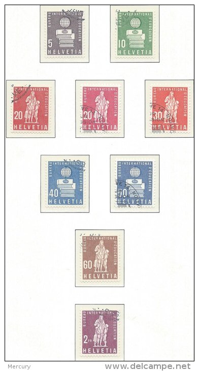 SUISSE - Lot de services neufs et oblitérés de 1955/94 - 26 scans