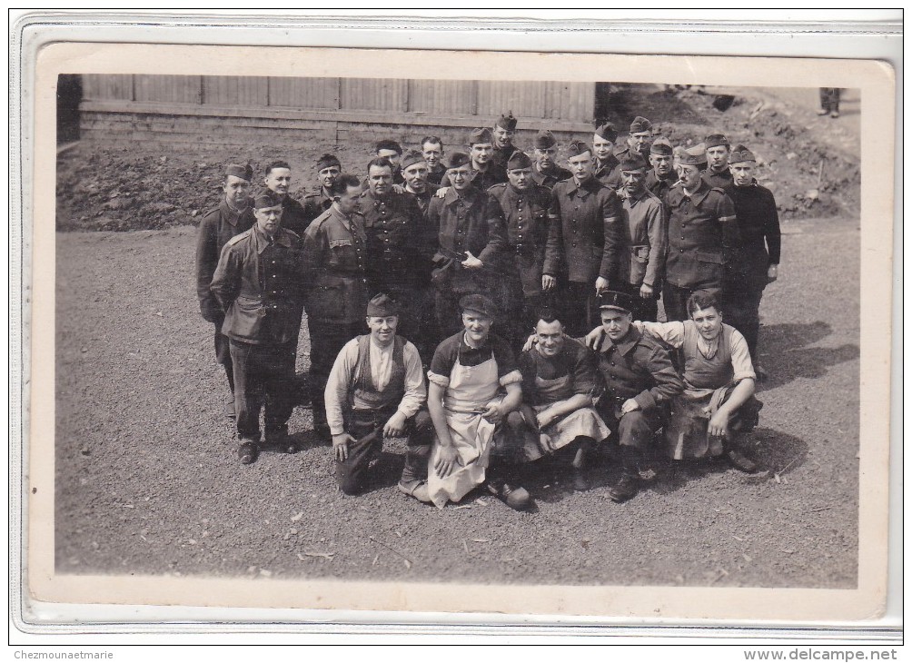 WWII - ALLEMAGNE - CAMP DE GORLITZ - STALAG VIII A 41 - PRISONNIERS GUERRE - LEGION ET COLONIALE - CARTE PHOTO MILITAIRE - Guerre 1939-45