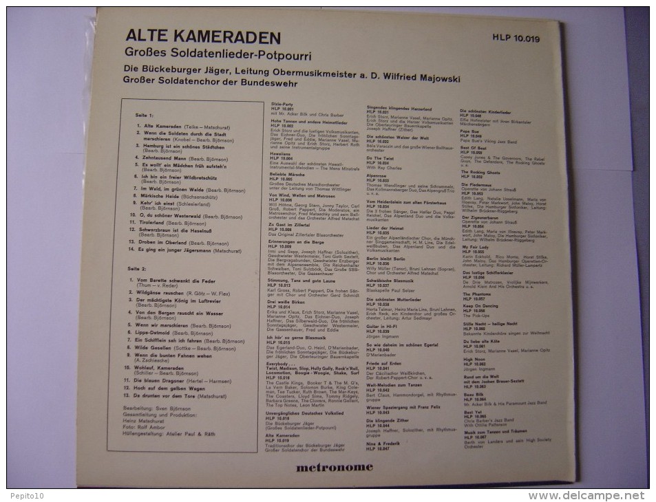 Vinyle---Alte Kameraden (LP) - Otros - Canción Alemana