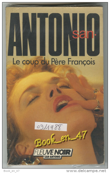 {74719} San-Antonio, Le Coup Du Père François. 09/1988 . " En Baisse " - San Antonio