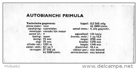 Automobiles Rétros. Photo De Voiture Ancienne. Autobianchi Primula : Caractéristiques Techniques De La Voiture. - Voitures