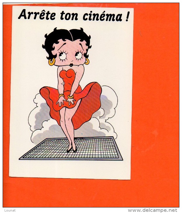 BETTY BOOP - N°1 - Arrête Ton Cinéma Editions Dalix (non écrite) - Bandes Dessinées