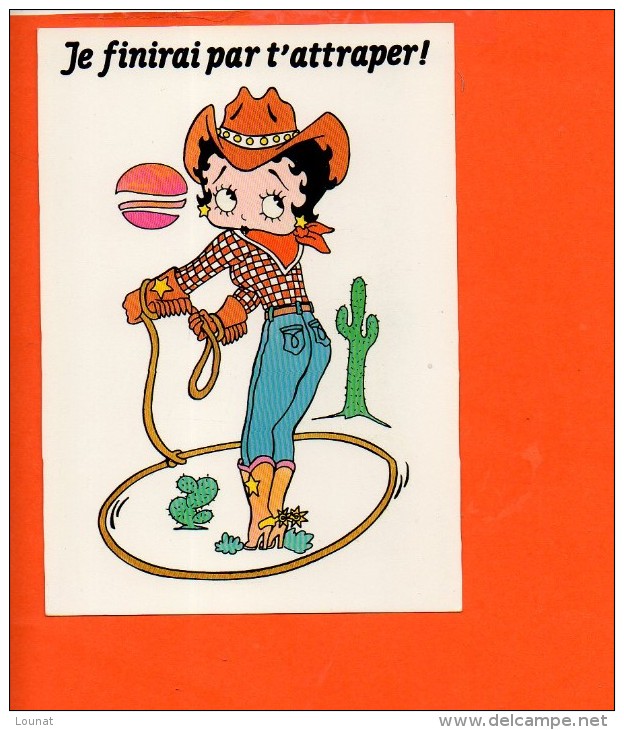 BETTY BOOP - N°11- Je Finirai Par T'attrapper Editions Dalix (non écrite) - Bandes Dessinées