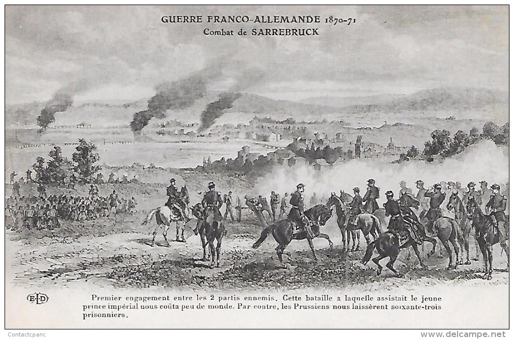 Guerre   1870  - 1871   -   Sarrebruck - Other Wars