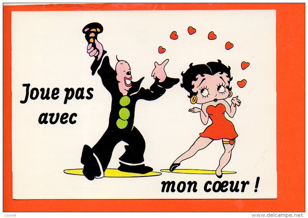 BETTY BOOP - N°4 - Joue Pas Avec Mon Coeur - Editions Dalix (non écrite) - Bandes Dessinées