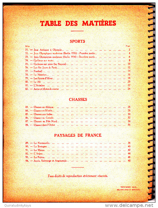 ALBUM NESTLE 1938-1939  Avec 234 Chromo Bon état  Voir Scans - Other & Unclassified