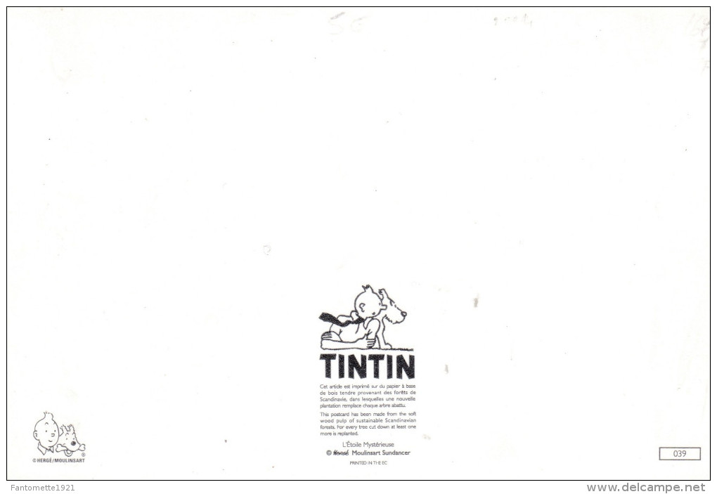 TINTIN  L'ETOILE MYSTERIEUSE (DIL158) - Comics