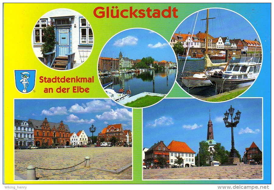 Glückstadt - Mehrbildkarte 1 - Glueckstadt