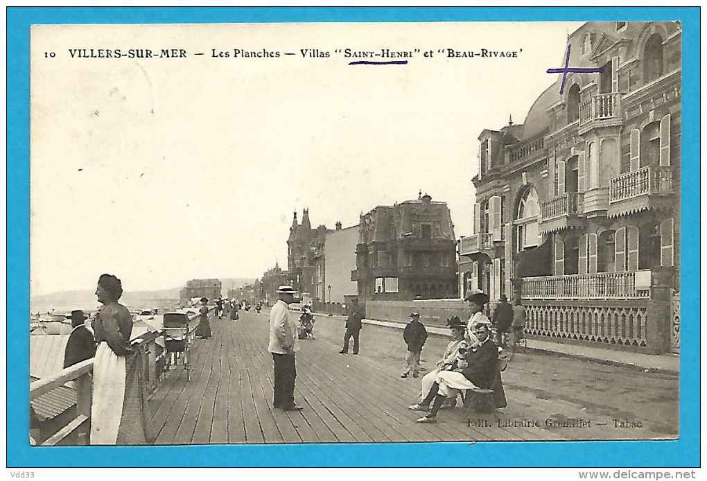 *14 : Villers Sur Mer ;  Villas Saint Henri Et Beaurivage.... - Villers Sur Mer