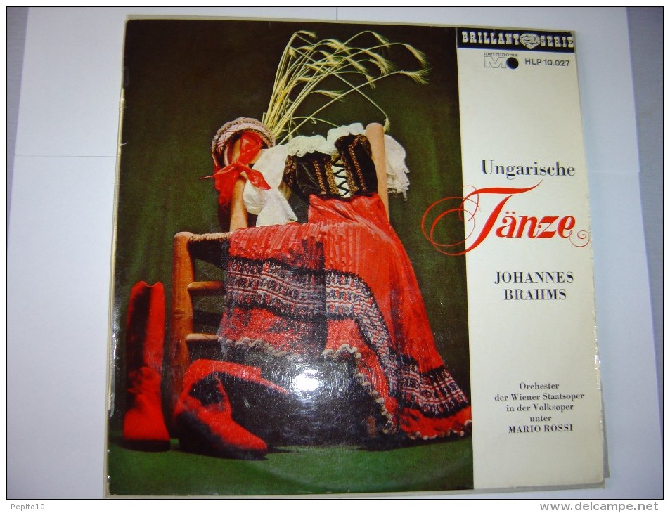 Vinyle---Ungarische Tänze De BRAHMS (LP) - Andere - Duitstalig