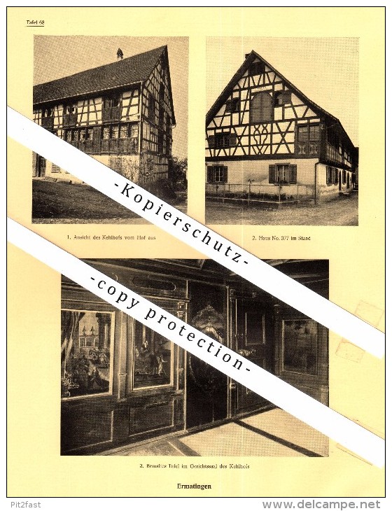 Photographien / Ansichten , 1928 , Ermatingen , Bez. Kreuzlingen , Prospekt , Architektur , Fotos !!! - Ermatingen