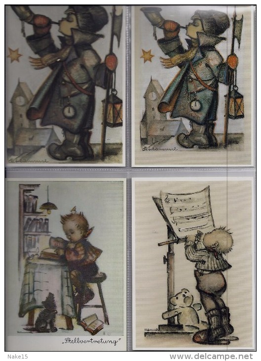 Set Van 4 Hummel Kaarten - Hummel