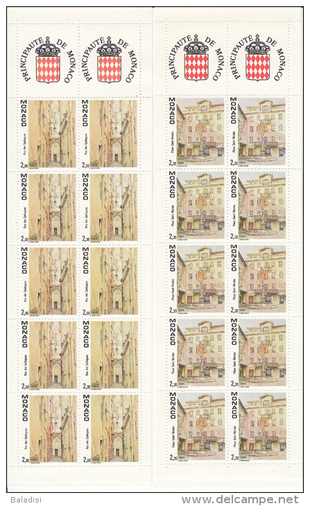 TIMBRES POSTE MONACO De 1989 "VOIR LES 5 PHOTOS" - Années Complètes