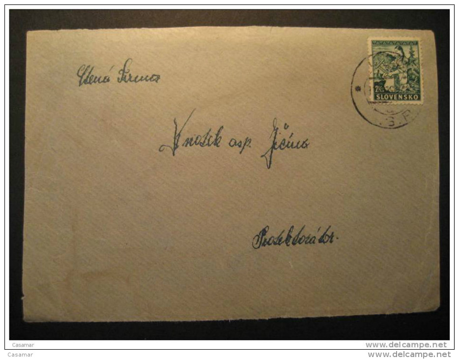 SLOVAKIA Stamp On Front Frontal Cover SLOVAQUIE SLOVENSKO ESLOVAQUIA - Lettres & Documents