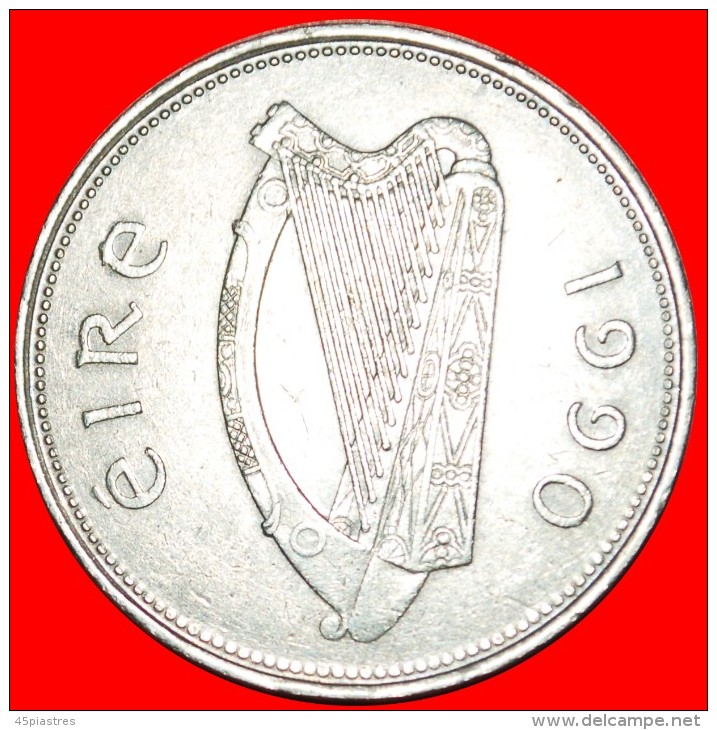 &#9733; DEER: IRELAND &#9733; 1 POUND 1990! LOW START &#9733; NO RESERVE! - Irlande