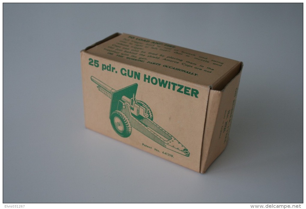 Britains Ltd, Deetail : 25 Pdr GUN HOWITZER, Original BOX, Made In England, *** - Britains