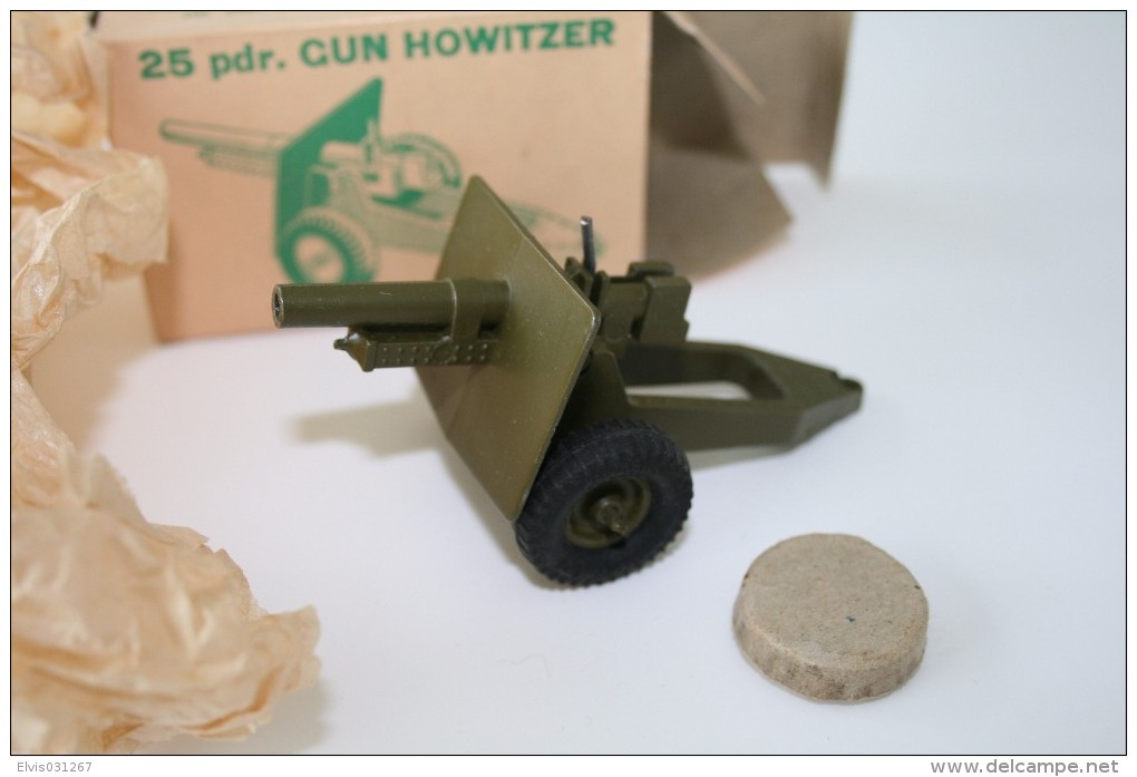 Britains Ltd, Deetail : 25 Pdr GUN HOWITZER, Original BOX, Made In England, *** - Britains