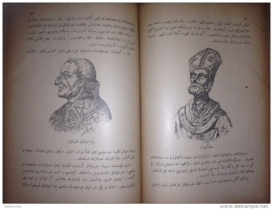 OTTOMAN HISTORY OF MUSIC Musiki Tarihi Ahmed Muhtar Ataman 1927 - Livres Anciens