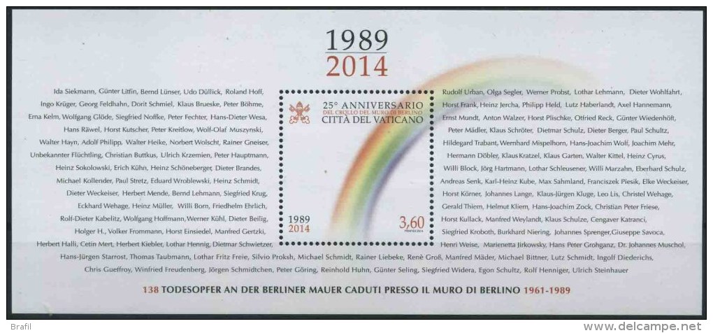 2014 Vaticano, Annata Completa 26 Valori + 5 Foglietti + 1 Libretto, Tutte Serie Complete Nuove (**) - Volledige Jaargang