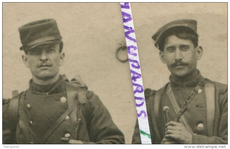 CARTE PHOTO / 53e RI ( PERPIGNAN ) / 1905 - 1914 / 53e REGIMENT D' INFANTERIE - Guerre, Militaire