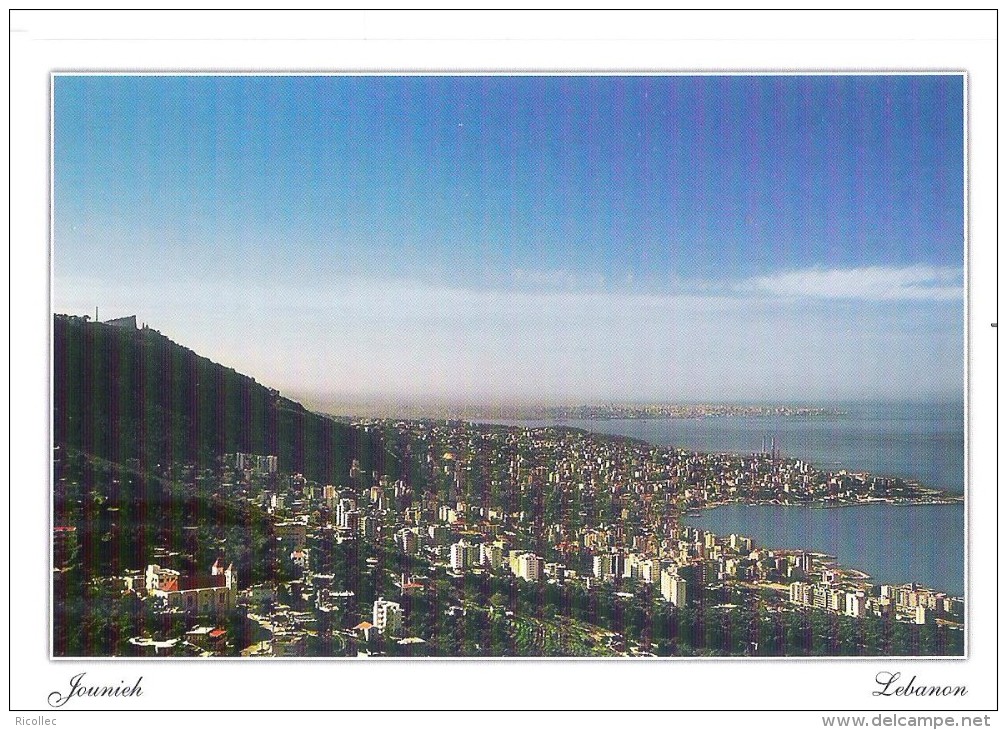 Carte Postale LIBAN Jounieh  - Postcard Jounieh View LEBANON - Liban