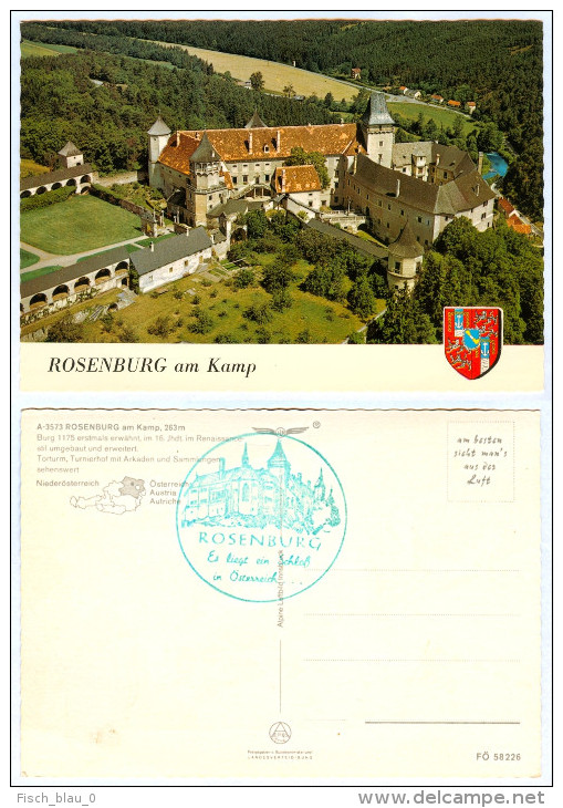 1) AK 3573 Rosenburg-Mold Am Kamp Torturm Turnierhof Kamptal Waldviertel Burg Niederösterreich Österreich Lower Austria - Rosenburg