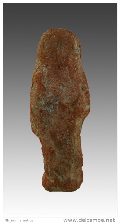 Egypt Third Intermediate Period 21-24th Dynasty Terracotta Overseer Shabti - Archéologie