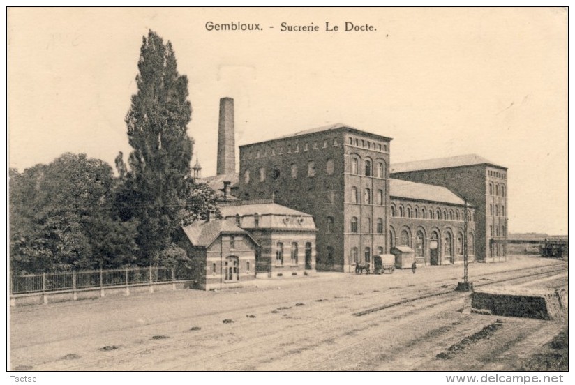 Gembloux - Sucrerie Le Docte - 1920 ( Voir Verso ) - Gembloux