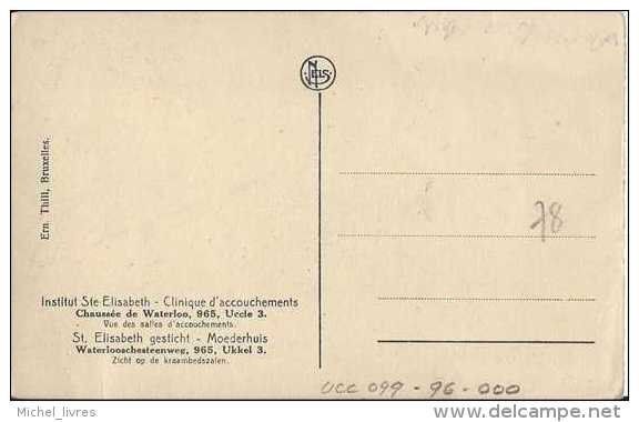 Uccle - Institut Ste Elisabeth - Clinique D'accouchements - Chaussée De Waterloo - Vue Des Salles D'accouchement - Pas C - Santé, Hôpitaux
